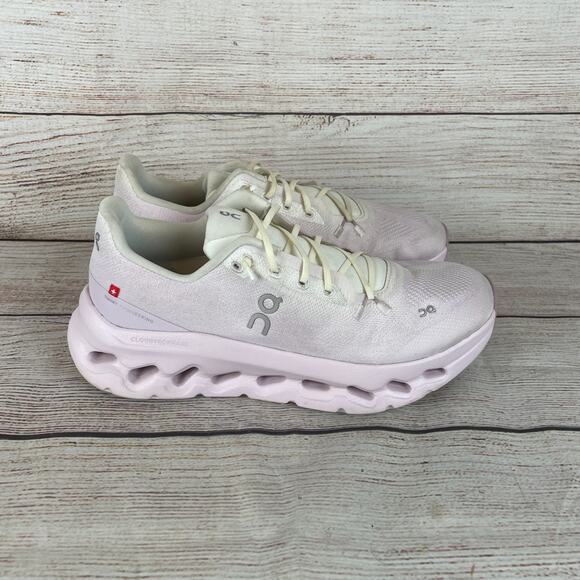 On Cloudtilt Women's Sz 10 Running Shoe Ivory Orchid - Picture 4 of 9